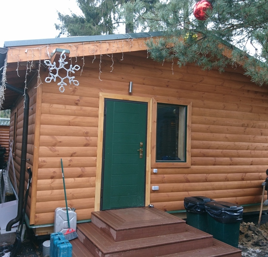 каркасный дом