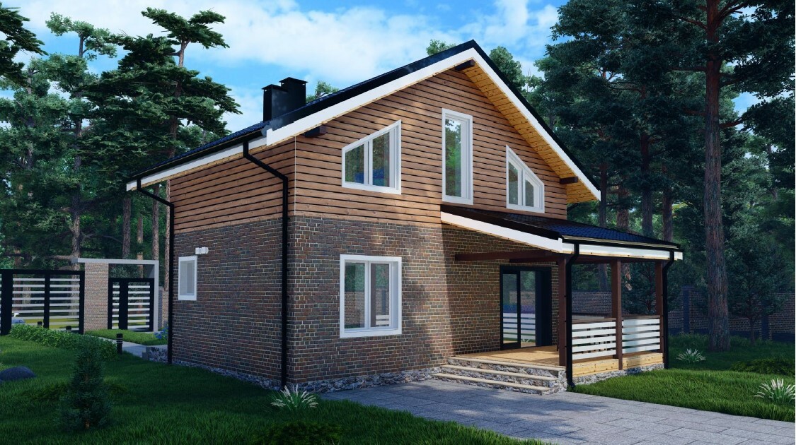 Проект 108 м2&nbsp;